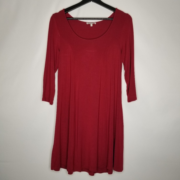 Charlotte Russe Tops - Charlotte Russe Red Long Sleeve Blouse